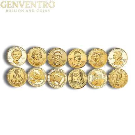 1/2 oz First Spouse Gold Coin - BU/PR (Cap/Slab/OGP) Genventro Bullion and Coins