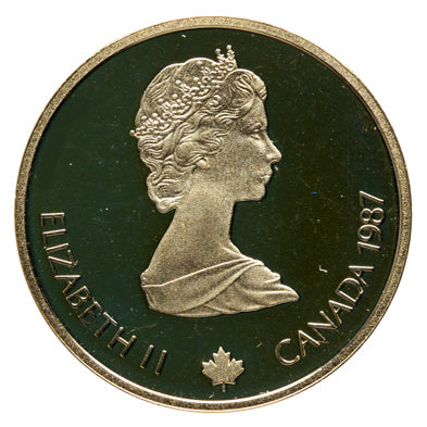 1987 2003 canada 1/4 oz gold coin $100 (14k)