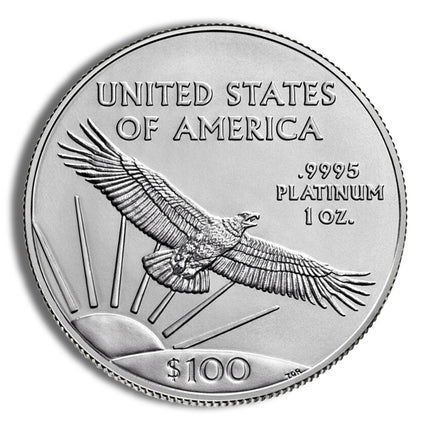 1 oz platinum eagle bu (date varies)
