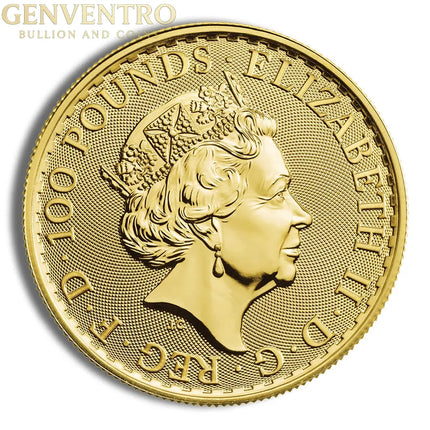 1 oz Gold Britannia (2013-Present) Genventro Bullion and Coins