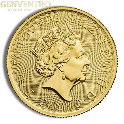 1/2 oz Gold Britannia (Year Varies) Genventro Bullion and Coins