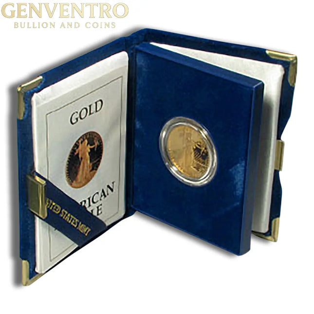1/2 oz Proof Gold Eagle - Box/COA (Date Varies) Genventro Bullion and Coins