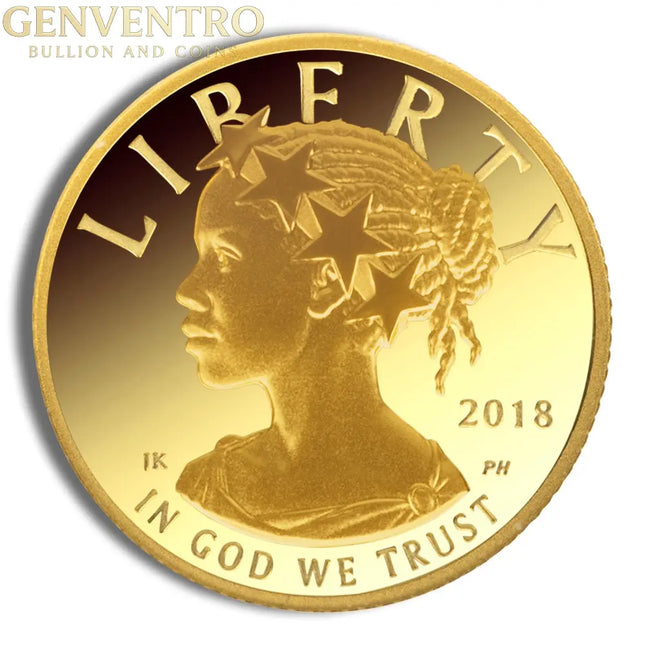 2018 1/10 oz American Liberty Gold Coin (Box & COA) Genventro Bullion and Coins