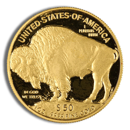 2007 w 1 oz proof gold buffalo (w/box & coa)