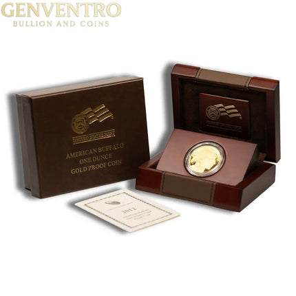 2012-W 1 oz Proof Gold Buffalo (w/Box & COA) Genventro Bullion and Coins