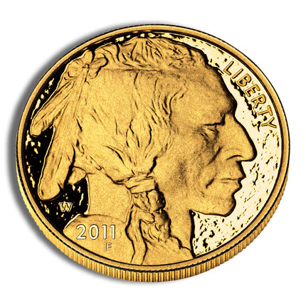 2011 w 1 oz proof gold buffalo (w/box & coa)