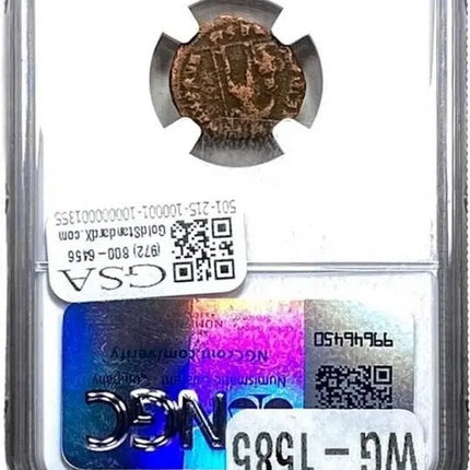 West Roman Valentinian I, AD 364-375 AE3 Nummus Decline & Fall of the Roman Empire Genventro