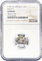 1701-47 Bolivia 1/2 R - Philip V "Beach Find"