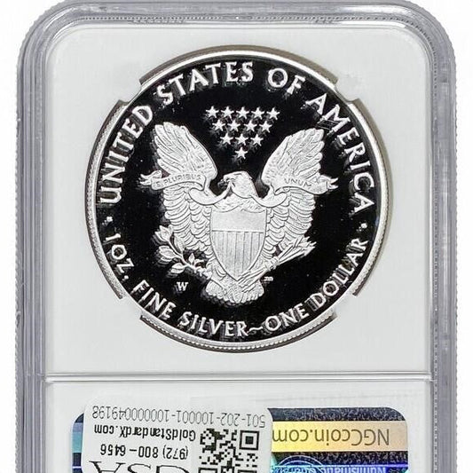2021-W Silver Eagle NGC PF69 UC Heraldic Eagle T-1