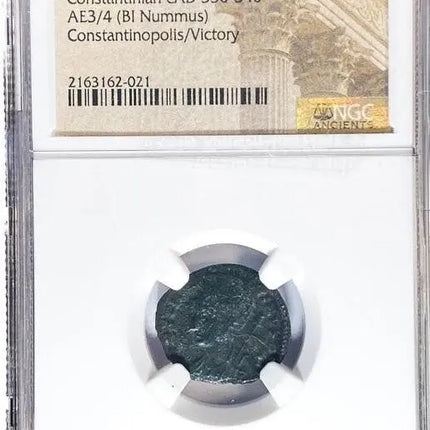 Roman Constantinisn cAD 330-340 AE3/4 BI Nummus Genventro