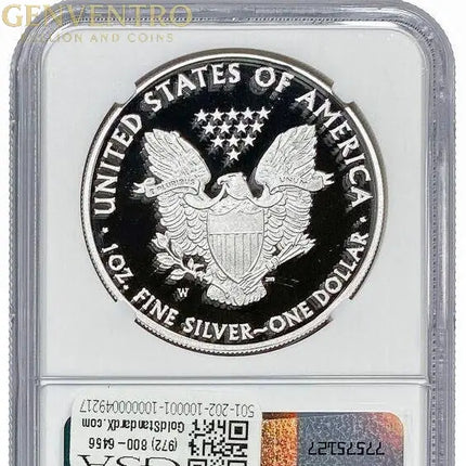 2011-W Silver Eagle NGC PF 69 UC 25th Anniversary Genventro