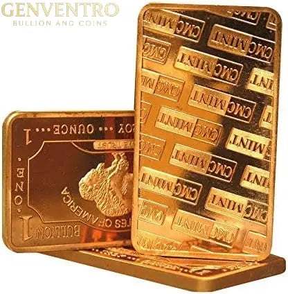 1 oz One Troy Ounce USA American Buffalo .999 Fine Copper Bullion Bar Ingot Cu Element CMCMINT GOLD TESTING EQUIPMENT