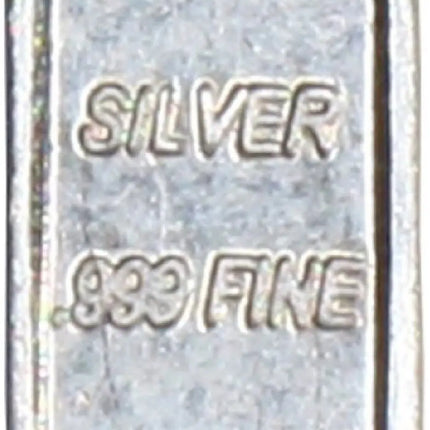 Set of 5 Pure Solid Silver Bars – .999 Fine, 5 Grain Each, Over 1 Gram Total GOLD TESTING EQUIPMENT