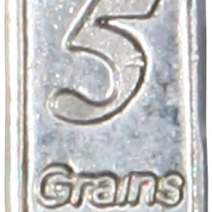 Set of 5 Pure Solid Silver Bars – .999 Fine, 5 Grain Each, Over 1 Gram Total GOLD TESTING EQUIPMENT