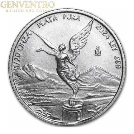 2024 Mexico Libertad Ag999 1/20oz BU Genventro