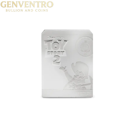 Toy Story 2 Woody’s Roundup Stinky Pete Niue 2025 1oz Silver New in Box w/COA Genventro