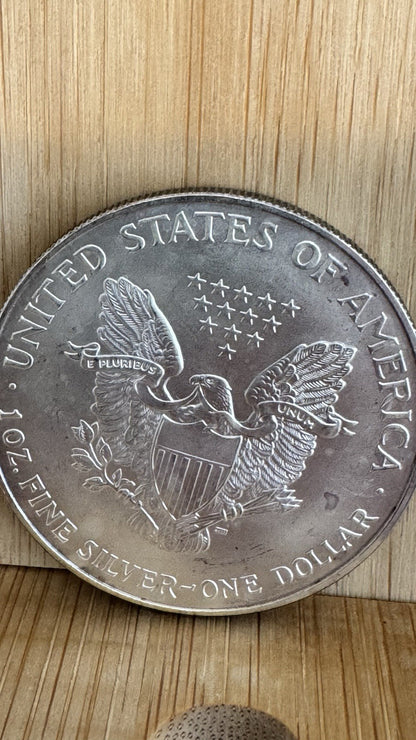 1996 Liberty Silver Dollar 1 oz .999 Fine Silver Coin