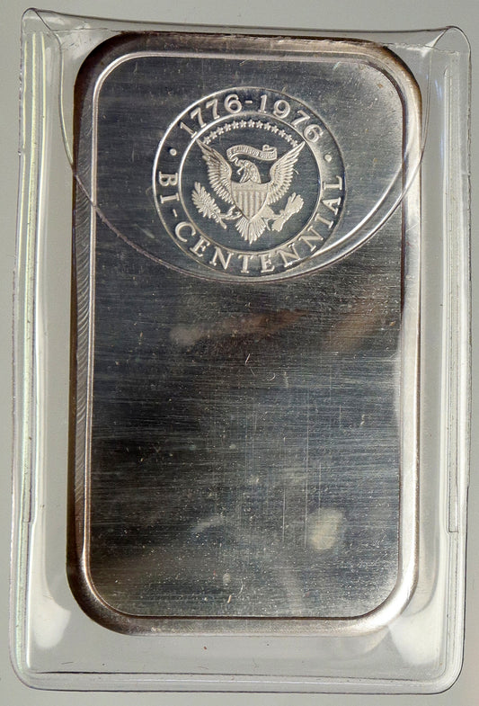 BI-CENTENNIAL President Eisenhower 1oz .999 Fine Silver Bar Madison Mint