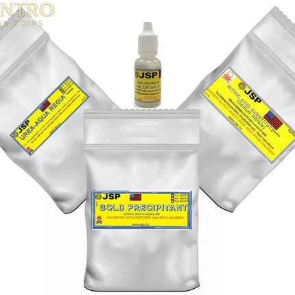 Gold Recovery & Refining Kit | Complete Chemical Solution for Scrap Gold Salvage GOLD TESTING EQUIPMENT